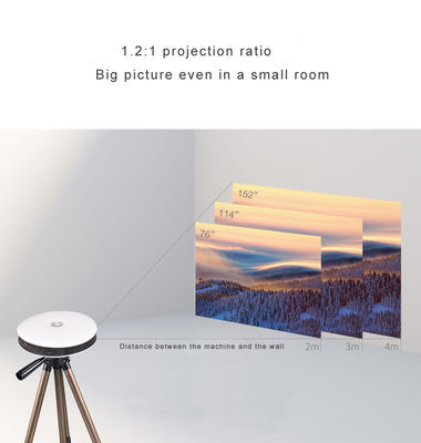 Buy Custom Digital Movie Hd 720p WXGA Led Projector 4k 3D DLP Office UFO Shaped online manufacture