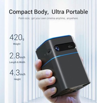 Buy 480P LED RGB Mini Theater DLP Projectors Laser Full HD 4K Projektor online manufacture