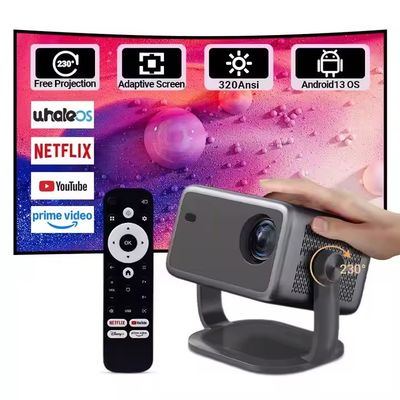 Good price Wifi6 4K Smart DMD Projector 1080P Portable DLP Movie Projector online
