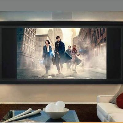 Good price Large Multimedia Interactive Projector Screen Pull Down For Classroom Customized online