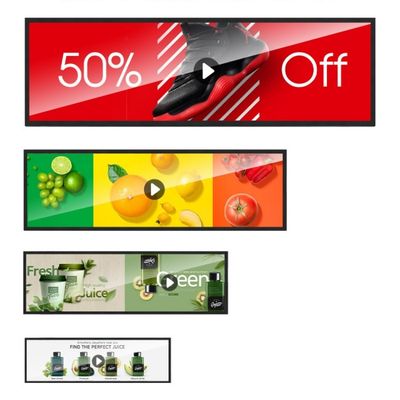 Good price VGA Digital Signage LCD Advertising Screen Monitor 240V 1920x1080 online