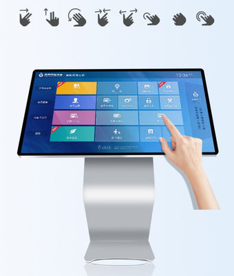 Good price Multimedia Horizontal Smart Kiosks Touch Digital Signage Machine 1920x1080 online